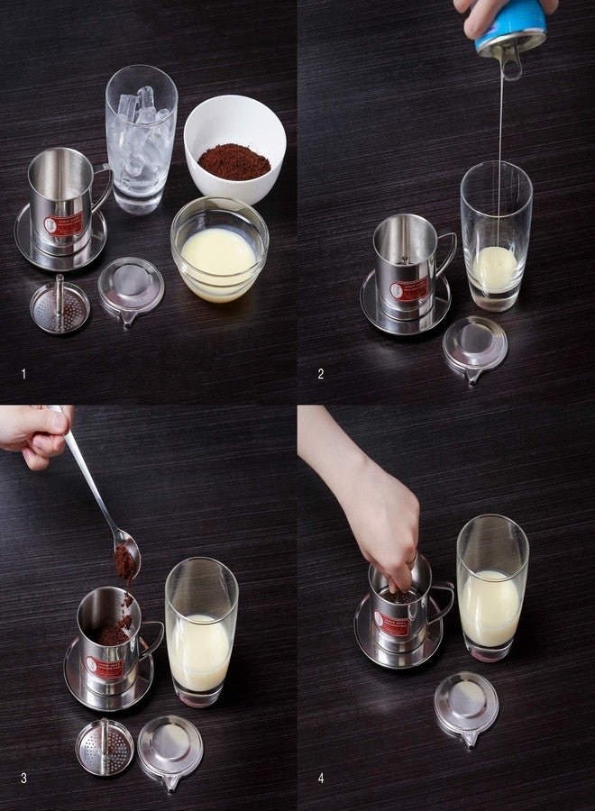 Thang Long Vietnamese Coffee Filter Maker Press. Screw Down Phin Made in Vietnam. Authentic (1, Medium (8 oz)) - Image 5